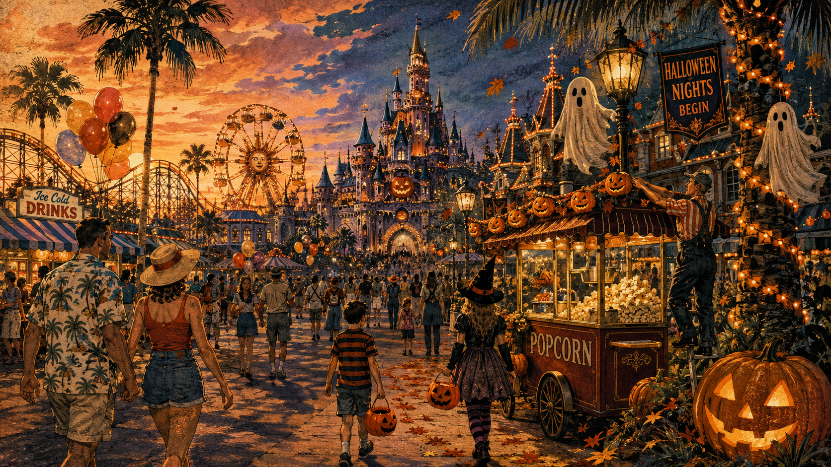Illustration for Halloween is about to arrive at Disneyland Resort — with plenty of summer still left on the calendar.