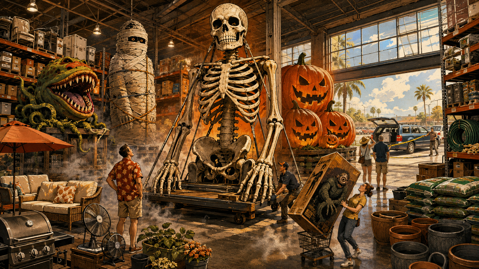 Illustration for The giants are returning.